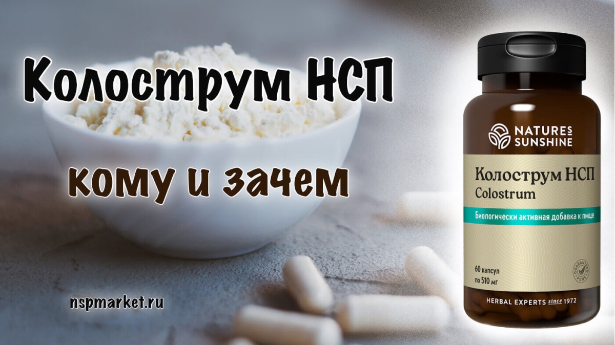 Польза и состав Колострум НСП (инструкция и применение колострум nsp)