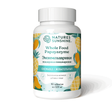 Энзимозаврики НСП (Whole Food Papayazyme) детские ферменты