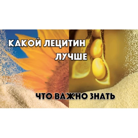 Соевый или подсолнечный лецитин