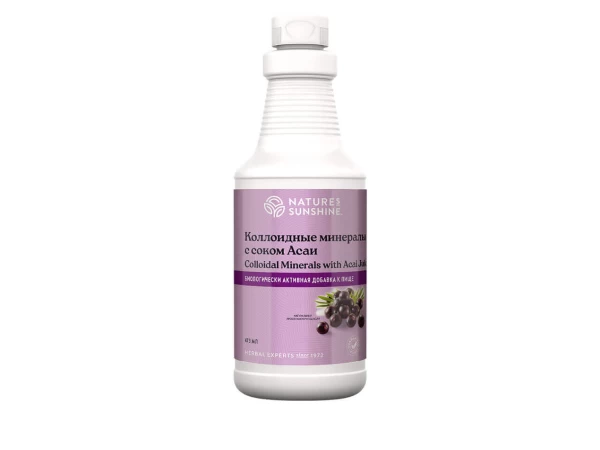 Коллоидные минералы с соком Асаи | Colloidal Minerals with Acai Juice